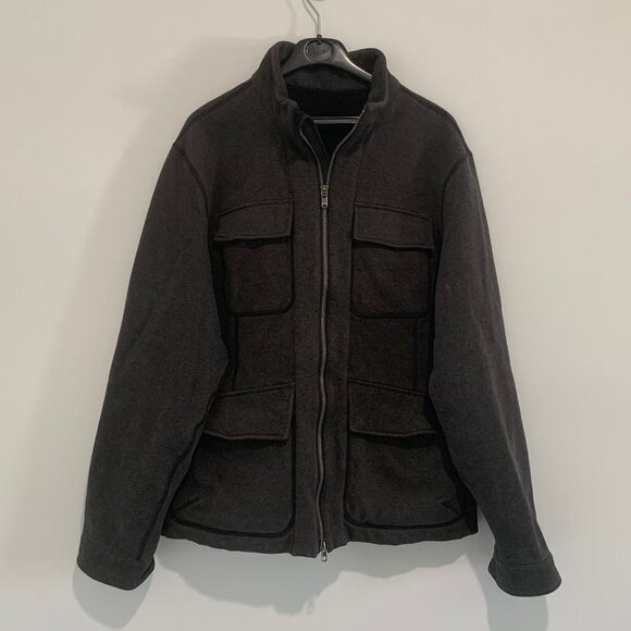 lululemon athletica Other - Lululemon Dark Grey Men Jacket with Pockets Size L